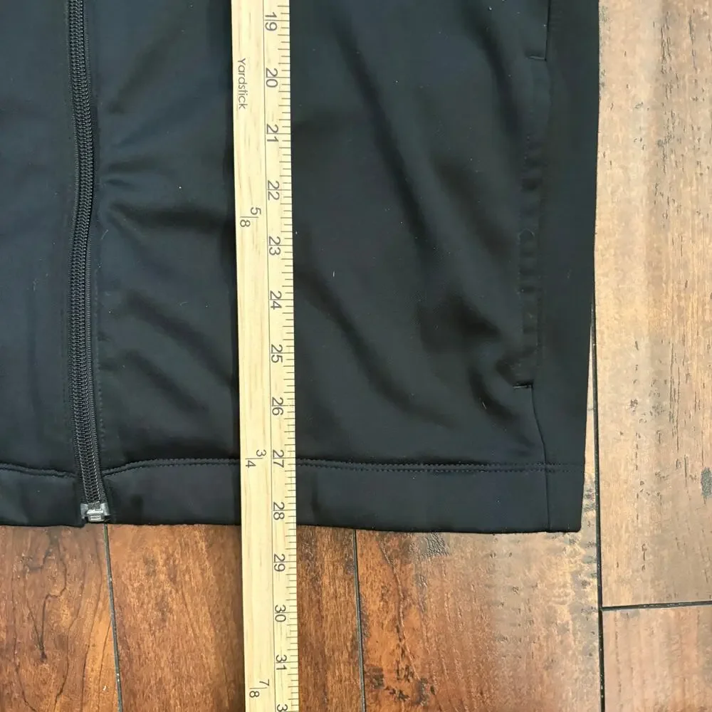 Nike Golf Tour Performance Fleece Jacket Mens XL Black Activewear Athletic Logo